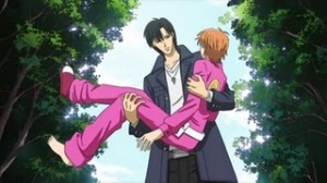 Ren carrying Kyoko